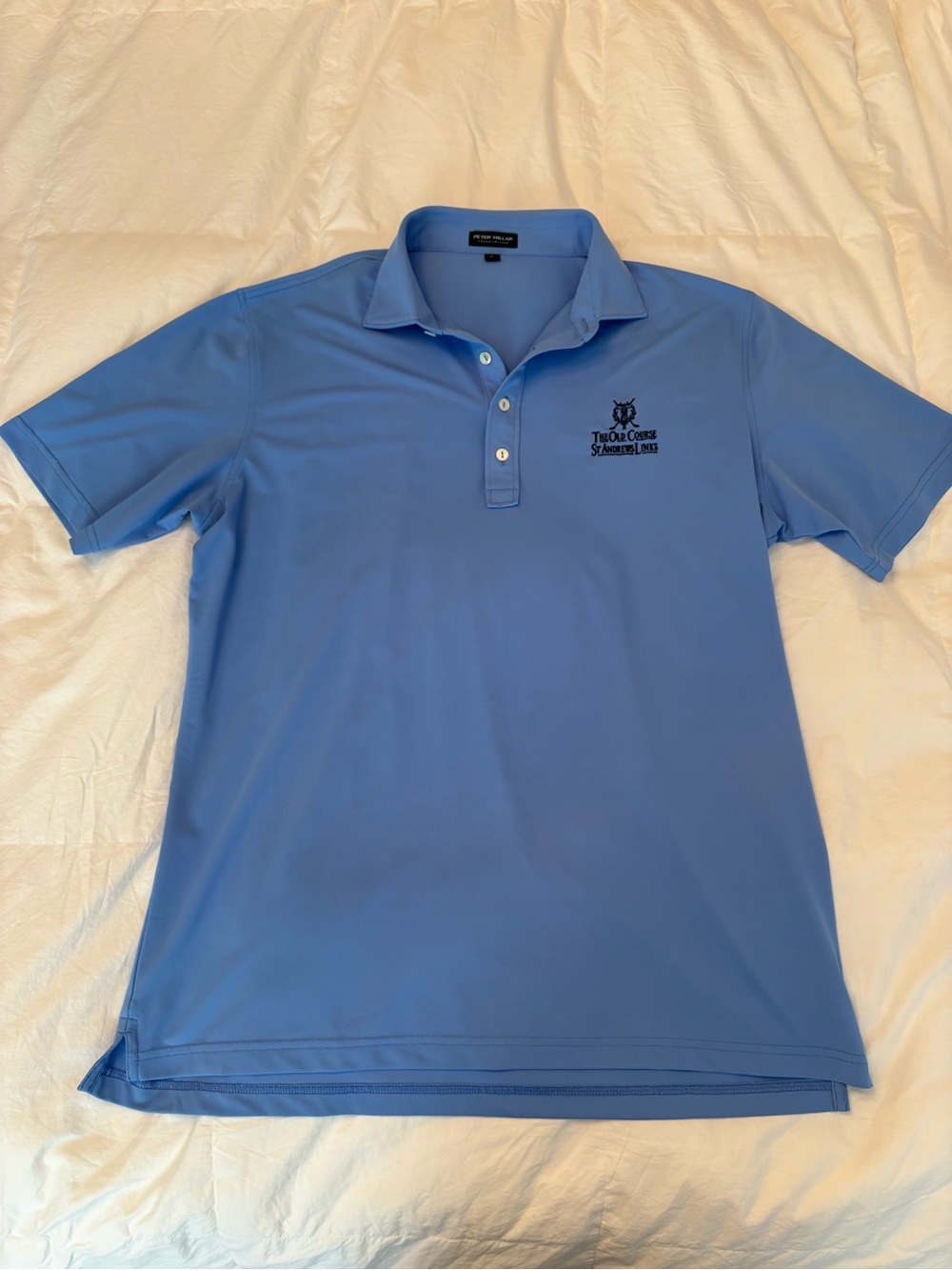 Peter Millar St Andrews Men’s Polo - XL - Blue